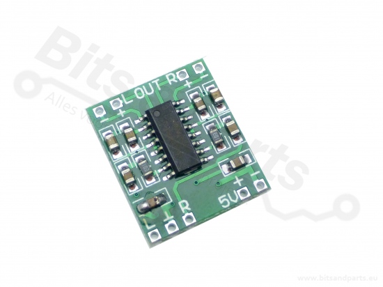 Audio amplifier mini 2x3W stereo 2,5-5V Class D